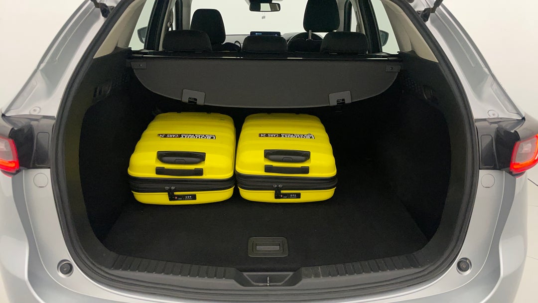 Boot Inside View with Luggage