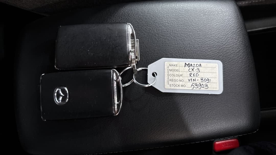 2024 Mazda CX-3 G20 Pure, Automatic, 11880 km, Key Close-up
