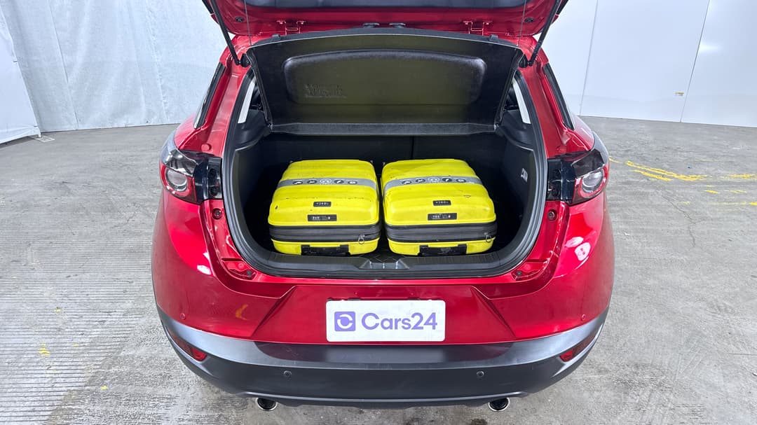 2024 Mazda CX-3 G20 Pure, Automatic, 11880 km, Boot Inside View with Luggage