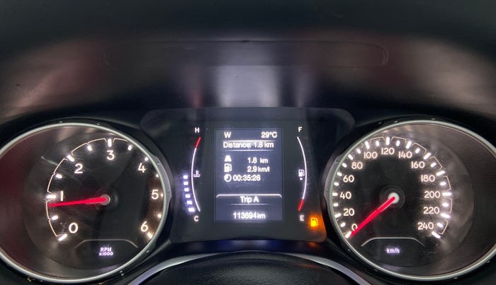 2018 Jeep Compass LONGITUDE 2.0 DIESEL, Diesel, Manual, 1,13,694 km, Odometer Image