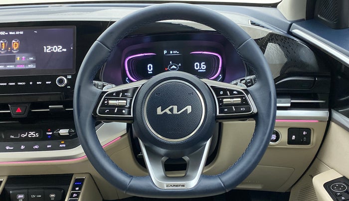 2022 KIA CARENS LUXURY PLUS 1.4G DCT 7STR, Petrol, Automatic, 4,035 km, Steering Wheel Close Up