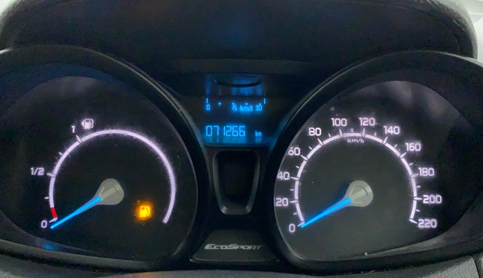 2017 Ford Ecosport AMBIENTE 1.5L PETROL, Petrol, Manual, 71,266 km, Odometer Image
