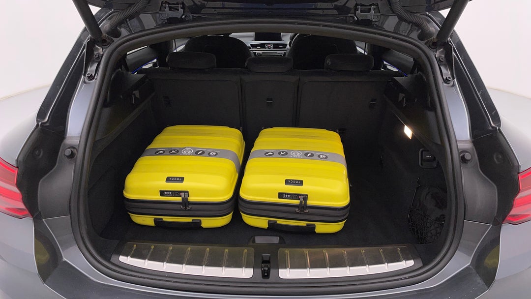 Boot Inside View with Luggage