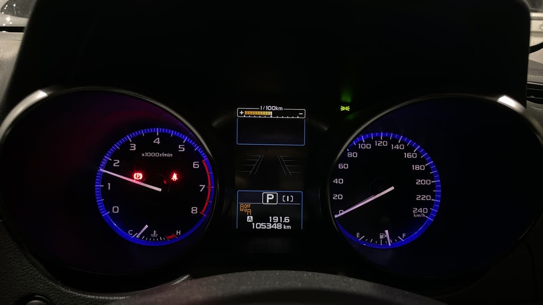 2017 Subaru Outback 2.5i Premium AWD, Automatic, 105348 km, Odometer View
