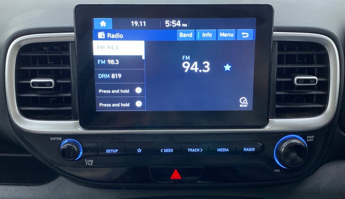 2019 Hyundai VENUE 1.4 CRDI MT SX, Diesel, Manual, 39,005 km, Infotainment System
