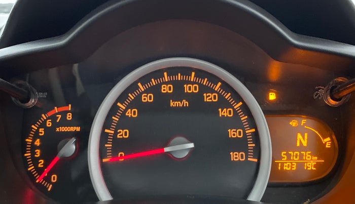 2017 Maruti Celerio ZXI OPT AMT, Petrol, Automatic, 57,125 km, Odometer Image