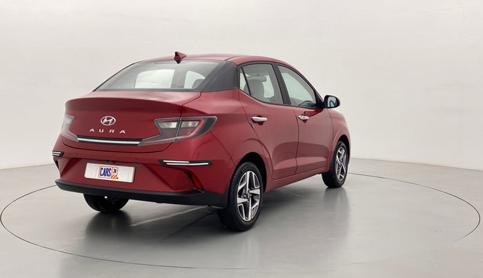 2022 Hyundai AURA SX (O) MT, Petrol, Manual, 3,382 km, Right Back Diagonal