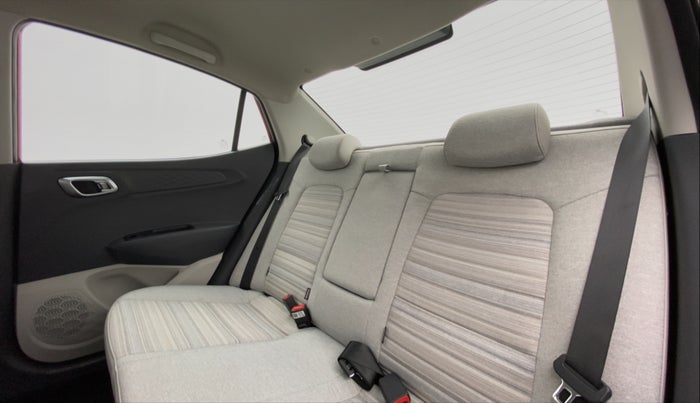 2022 Hyundai AURA SX (O) MT, Petrol, Manual, 3,382 km, Right Side Rear Door Cabin