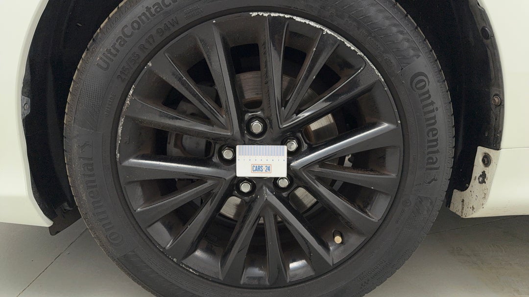 Wheels Rim Front LHS Gutter Rash