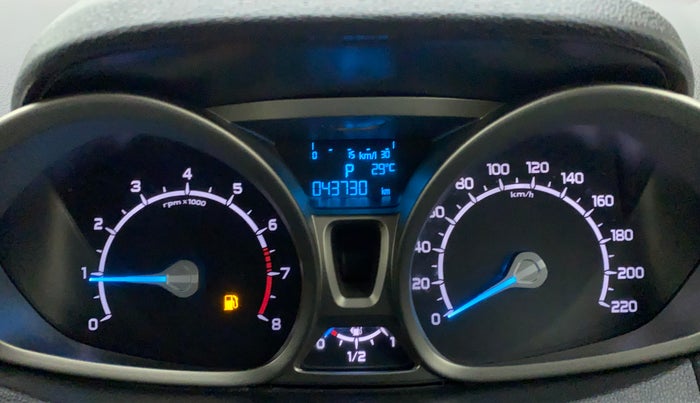 2016 Ford Ecosport TITANIUM 1.5L PETROL AT, Petrol, Automatic, 43,730 km, Odometer Image