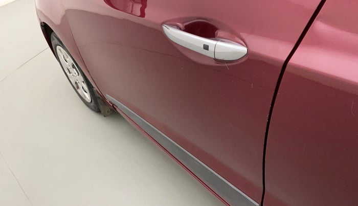 2014 Hyundai Grand i10 SPORTZ 1.2 KAPPA VTVT, Petrol, Manual, 64,561 km, Front passenger door - Slightly dented