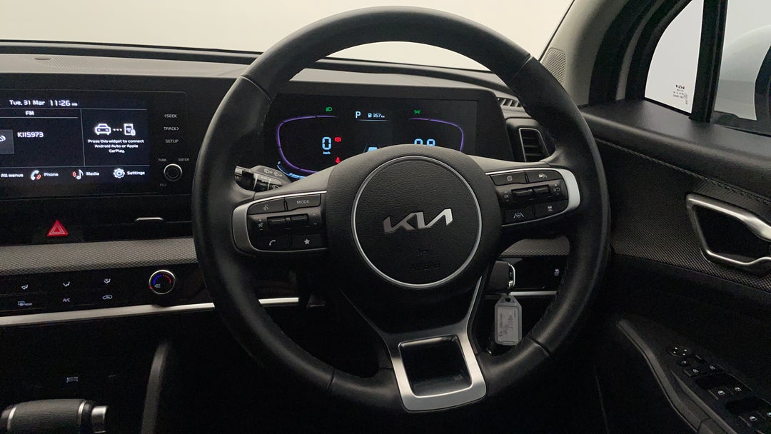 2022 Kia Sportage S (AWD), Automatic, 21936 km, Steering Wheel Close-up