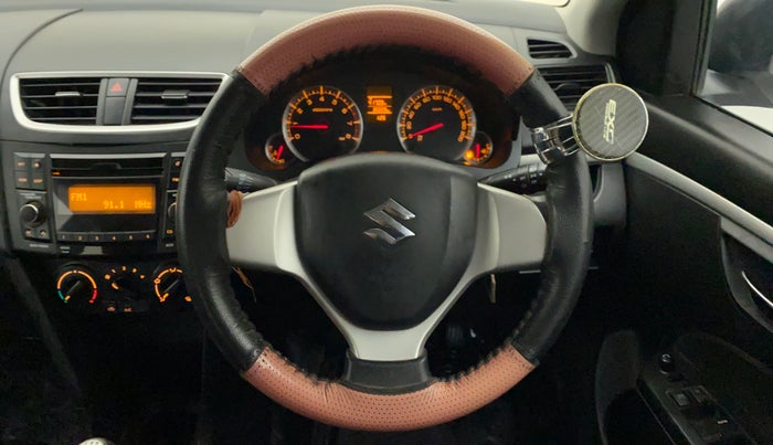 2017 Maruti Swift VXI, Petrol, Manual, 35,343 km, Steering Wheel Close Up
