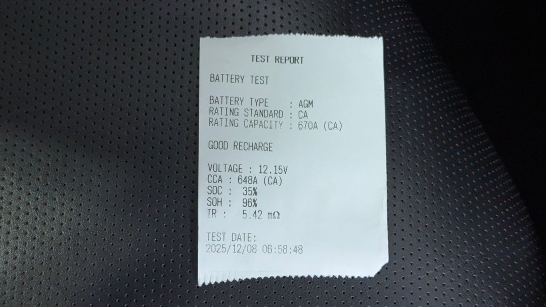 Car Battery Health
