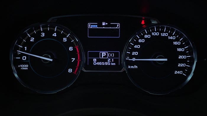 Subaru Forester-Odometer View