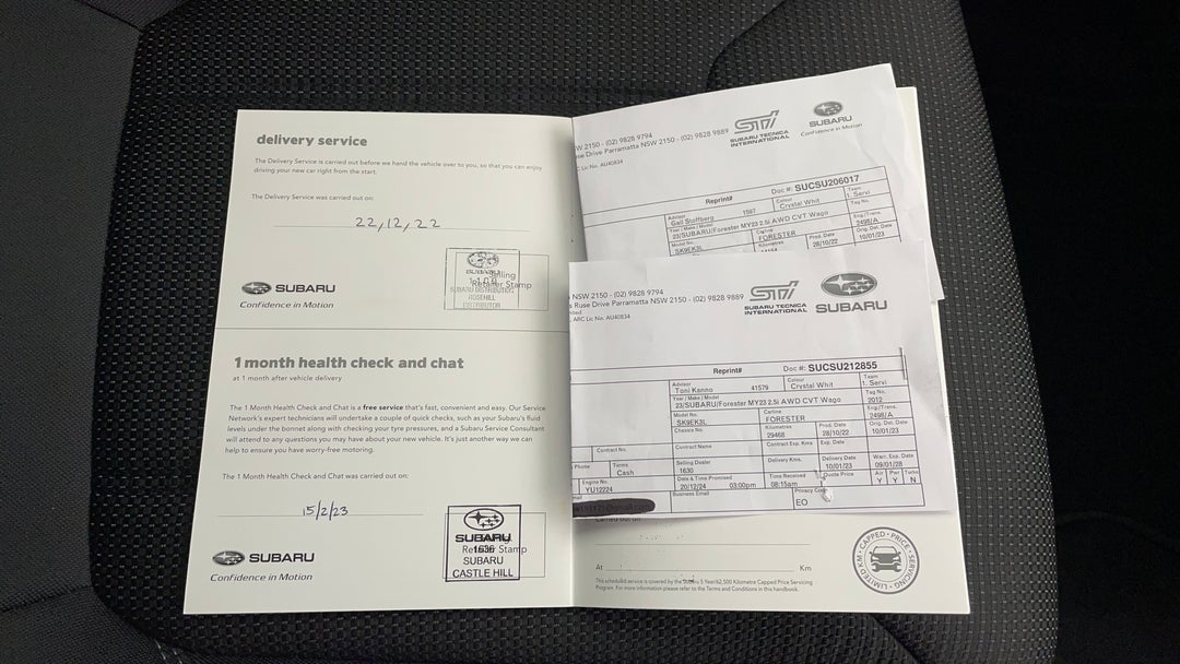 2022 Subaru Forester 2.5i (awd), Automatic, 31195 km, Service History