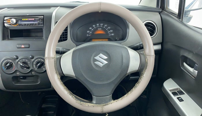 2011 Maruti Wagon R 1.0 LXI CNG, CNG, Manual, 42,228 km, Steering Wheel Close Up