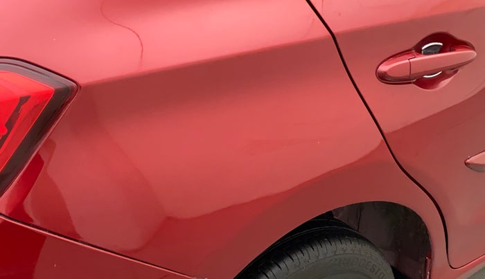 2020 Honda Amaze 1.2L I-VTEC S CVT, Petrol, Automatic, 9,644 km, Right quarter panel - Paint has minor damage