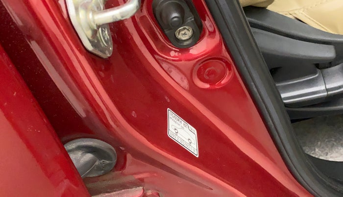 2020 Honda Amaze 1.2L I-VTEC S CVT, Petrol, Automatic, 9,644 km, Right B pillar - Paint is slightly faded
