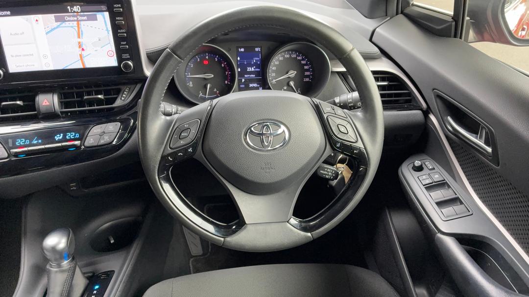 2020 Toyota C-HR Standard (2wd), Automatic, 24737 km, Steering Wheel Close-up