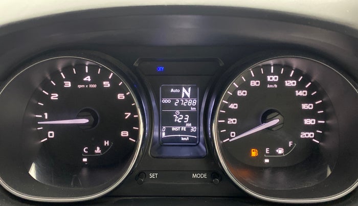 2018 Tata TIGOR Revotron XZA 1.2, Petrol, Automatic, 27,337 km, Odometer Image