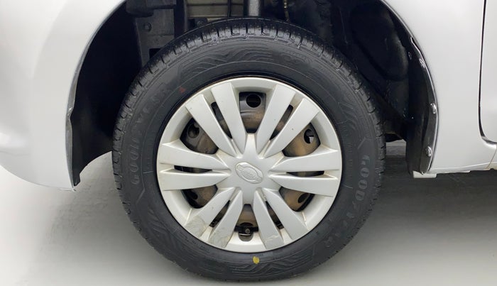2017 Datsun Go Plus T, Petrol, Manual, 41,479 km, Left Front Wheel