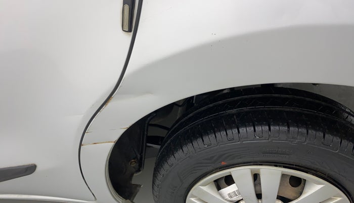 2017 Datsun Go Plus T, Petrol, Manual, 41,479 km, Left quarter panel - Slightly dented