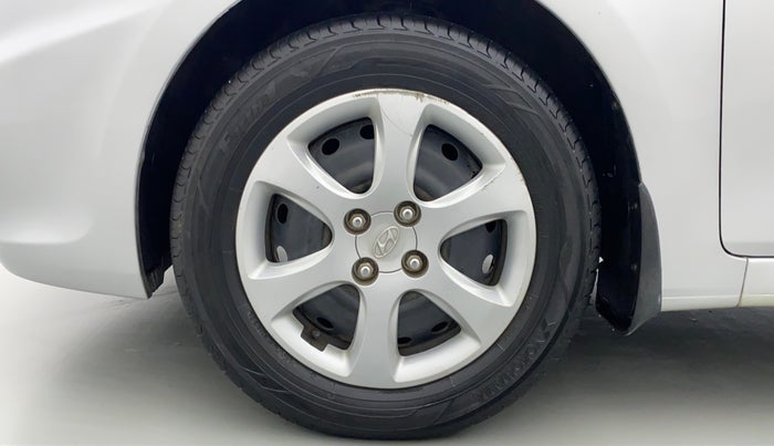 2013 Hyundai Verna FLUIDIC 1.6 EX VTVT, Petrol, Manual, 45,129 km, Left Front Wheel