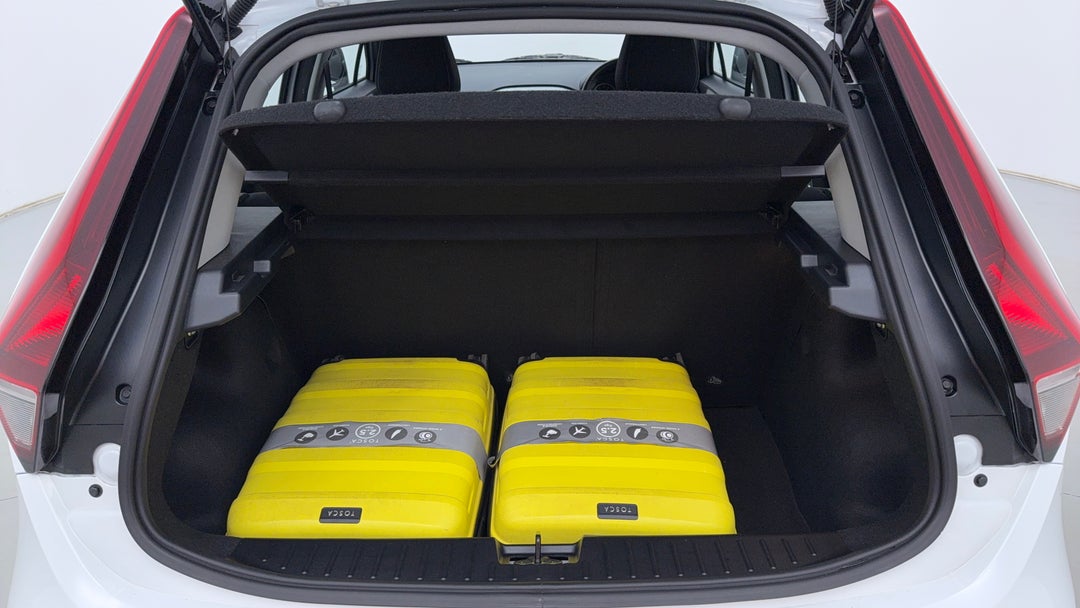 Boot Inside View with Luggage