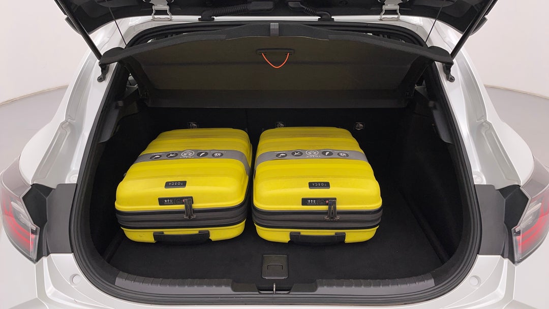 Boot Inside View with Luggage