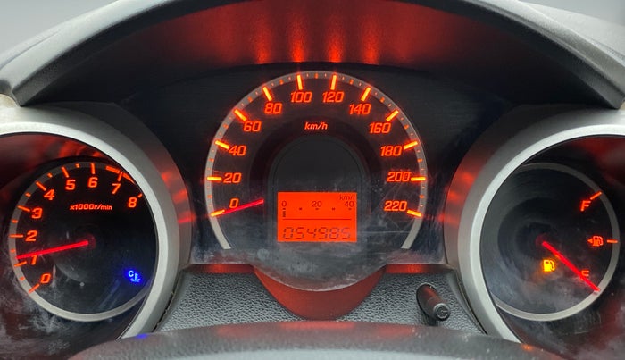 2012 Honda Jazz 1.2L I-VTEC X, Petrol, Manual, 55,014 km, Odometer Image
