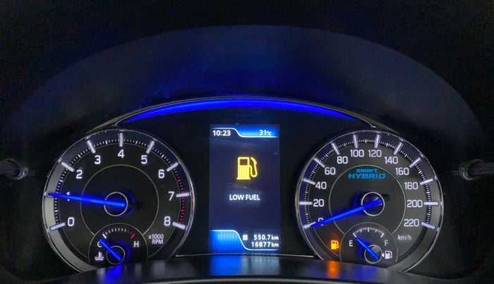 2021 Maruti Ciaz ALPHA 1.5 SHVS PETROL, Petrol, Manual, 16,877 km, Odometer Image