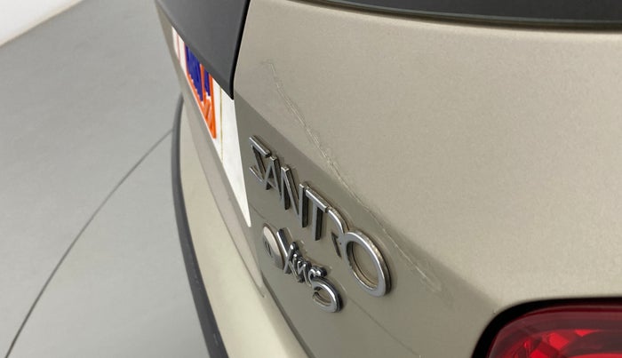 2009 Hyundai Santro Xing GLS, Petrol, Manual, 85,237 km, Dicky (Boot door) - Slightly dented