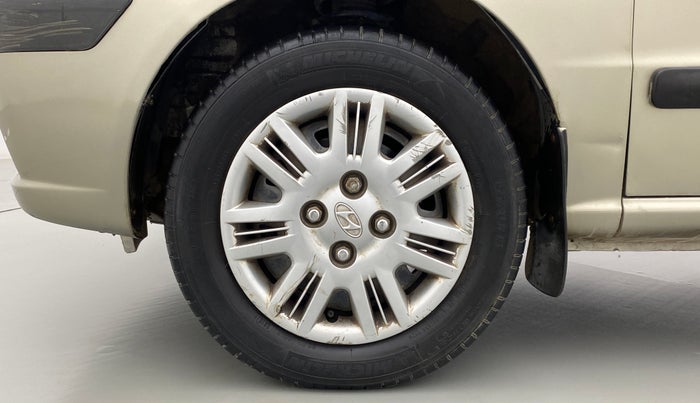 2009 Hyundai Santro Xing GLS, Petrol, Manual, 85,237 km, Left Front Wheel