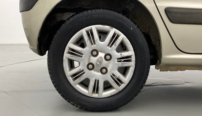 2009 Hyundai Santro Xing GLS, Petrol, Manual, 85,237 km, Right Rear Wheel
