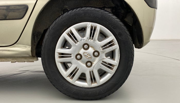 2009 Hyundai Santro Xing GLS, Petrol, Manual, 85,237 km, Left Rear Wheel