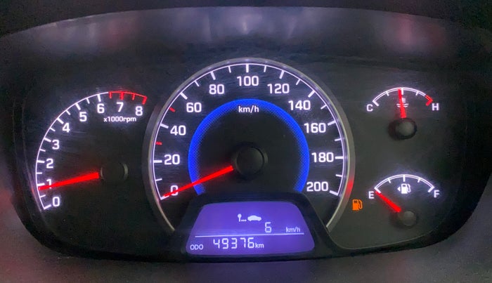 2015 Hyundai Grand i10 SPORTZ 1.2 KAPPA VTVT, Petrol, Manual, 49,376 km, Odometer Image
