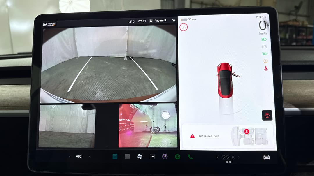 2021 Tesla Model 3 Standard Range Plus RWD, Automatic, 52458 km, Parking Camera