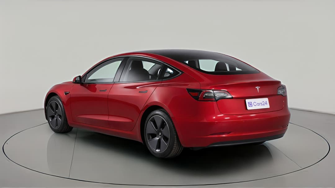 2021 Tesla Model 3 Standard Range Plus RWD, Automatic, 52458 km, Left Back Diagonal (45- Degree) View