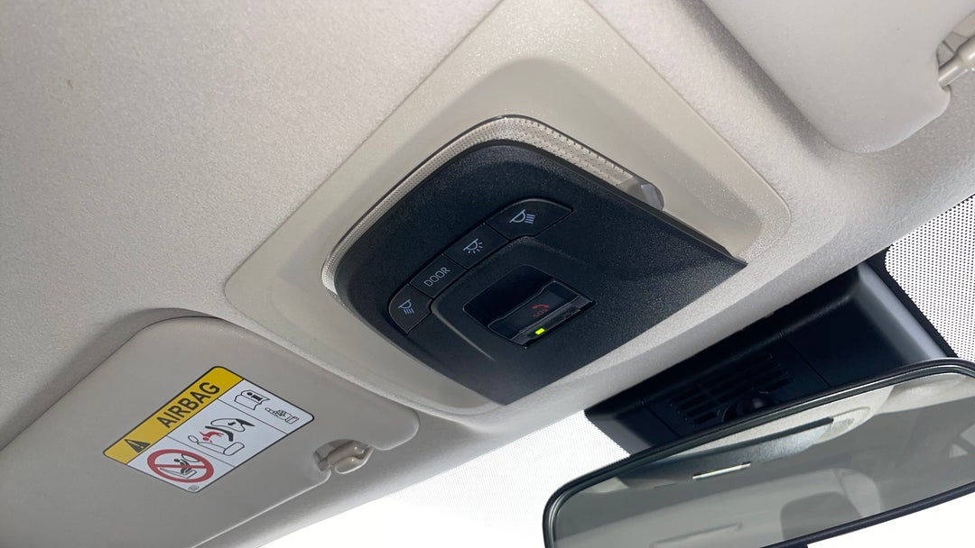 On-Roof Controls/Sunglass holder