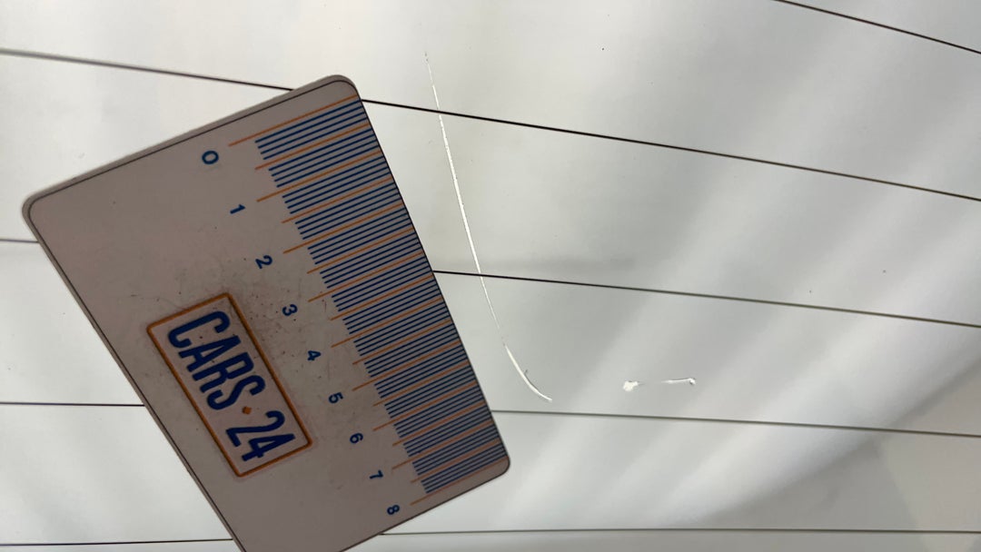 Windshield Rear Tinting scratched