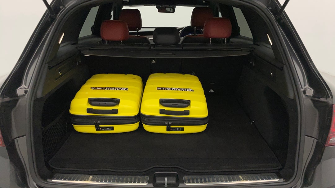 Boot Inside View with Luggage