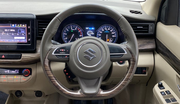 2019 Maruti Ertiga ZXI Plus SHVS, Petrol, Manual, 29,773 km, Steering Wheel Close Up