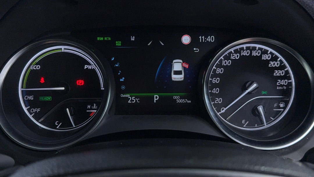 2021 Toyota Camry Sx Hybrid, Automatic, 50057 km, Odometer View