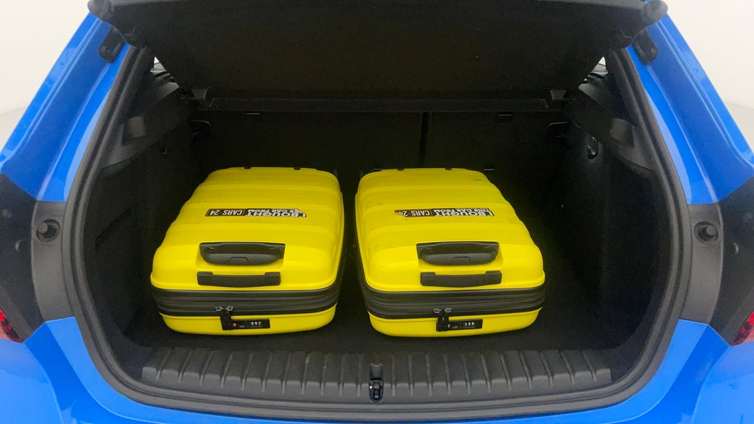 Boot Inside View with Luggage