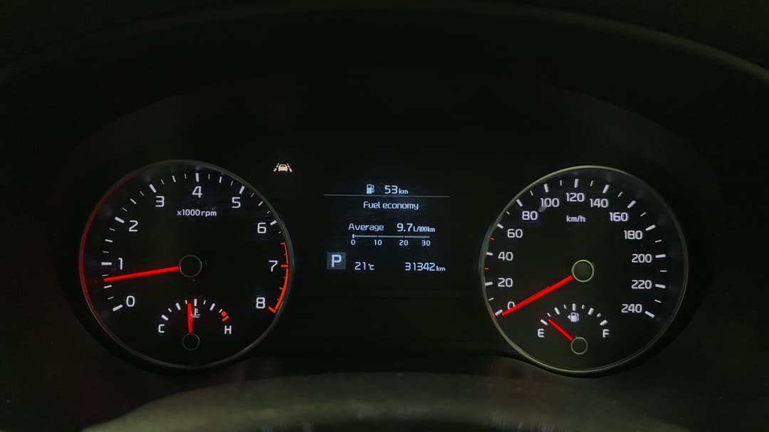 2021 Kia Sportage Sx (FWD), Automatic, 31342 km, Odometer View