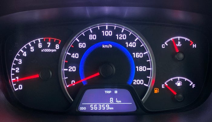 2014 Hyundai Grand i10 SPORTZ 1.2 KAPPA VTVT, Petrol, Manual, 56,412 km, Odometer Image