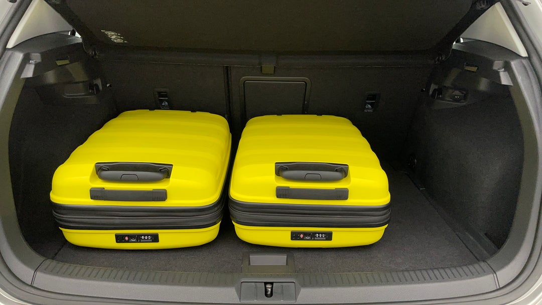 Boot Inside View with Luggage