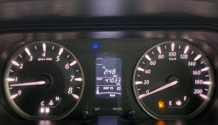 2016 Tata Zest XMS RT, Petrol, Manual, 47,032 km, Odometer Image