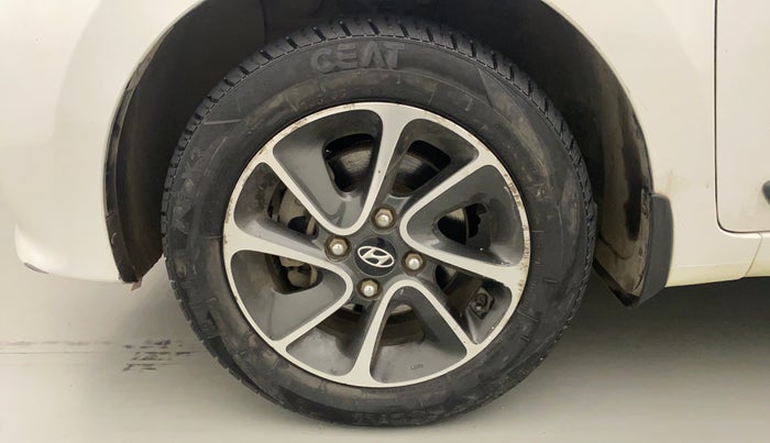 2018 Hyundai Grand i10 ASTA U2 1.2 CRDI, Diesel, Manual, 47,585 km, Left Front Wheel